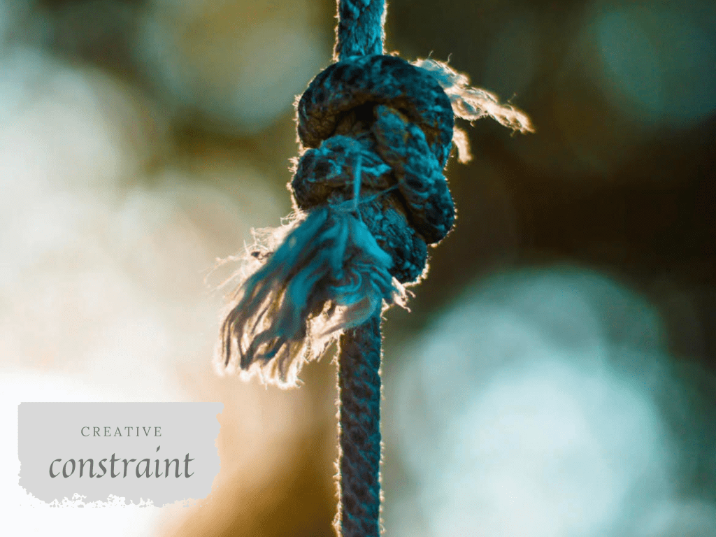 creative constraint